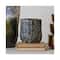 Hello Honey® 7" Gray Embossed Pattern Decorative Terra Cotta Planter